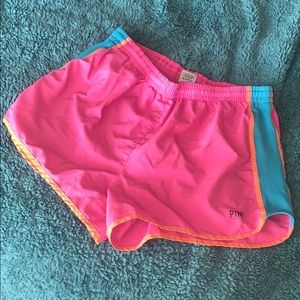 VS pink shorts
